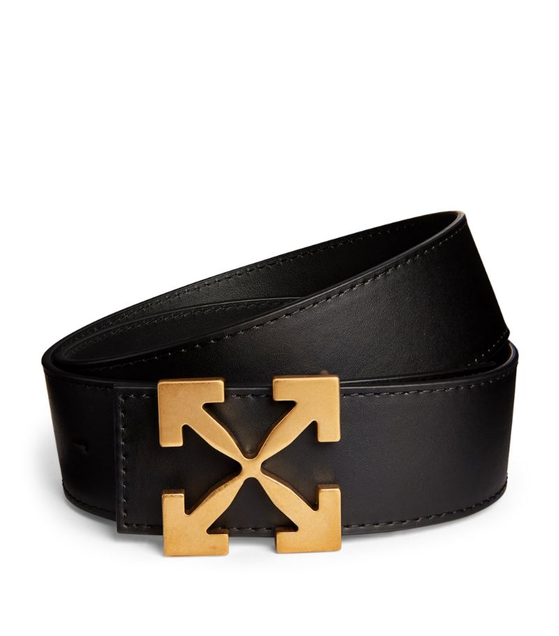 Lowest Price Off-White Limited Edition Leather Reversible Arrows Belt ...